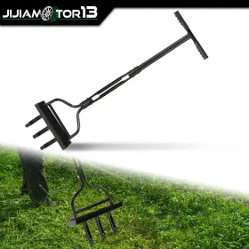 Jijia1221-9 Jijiamotor13 Tool With Soil Core Storage Tray Lawn Aerator 42 Inch Coring Garden #2