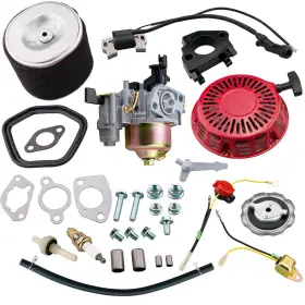 Gx420 Jjing 747492774957 Recoil Starter Carburetor Air Filter Kit For Honda Gx340 Gx390 11