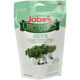 06127na Jobes Organics Jobe S Herb Garden Fertilizer Spikes Easy Plant Care Organic Fer
