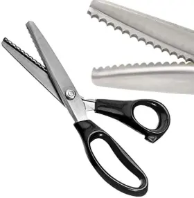 Jocaluyia 613965468664 Serrated Scalloped Edge Pinking Shears Multifunction 3mm