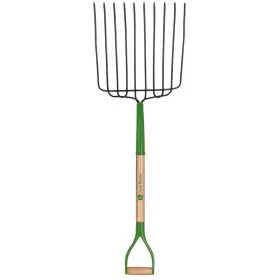 Bpj-10-jd John Deere 10 Tine Steel Ensilage Fork 30 Inch Wood Handle