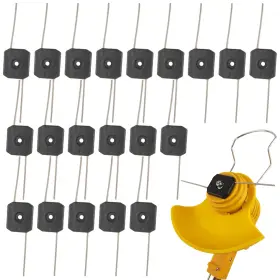 Dc043 Jyinrxi Weed Wacker Attachments Blade Head Eater Replacement Steel Wire Grass Tr