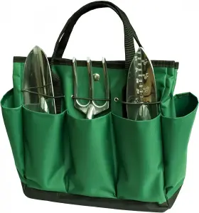 9g0019-tb K Jingkelai Gardening Tote Bag Garden Tool Home Organizer Green