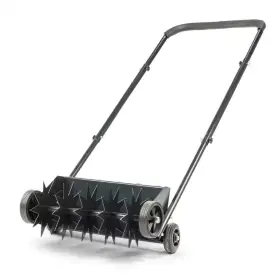 Karl Home 313055755734 16.5 Inch Push Spike Aerator Heavy Duty Rolling Lawn With U-shaped Handle