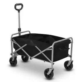 Karl Home 445001010000 Oxford Fabric Steel Frame 4-wheeled Outdoor Garden Cart Collapsible Folding Wago