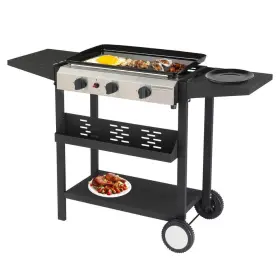 K1g57000690 Karl Home 20% Off Free Shipping Flat Top Gas Grill On Cart Outdoor Griddle Station 3-burn