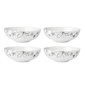 Kate Spade 882864867926 New York Ks Garden Doodle 4pc Bowl 4.05