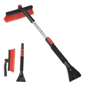 Keepoo240803 Keepoo Snow Brush With Ice Scraper For Car Windshield Extendable 35 Inch Vertical