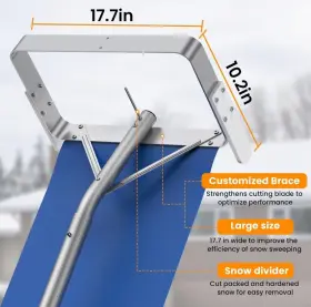 Kt-127 Keten Snow Roof Rake 30ft Detachable For House Removal