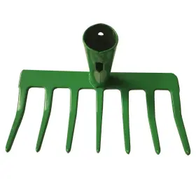 7-tine Kids Helper 743829030710 Steel Head Garden Rake Without Handle Hard #2