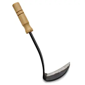 Gw06a03-01 Kings County Tools Japanese Weeding Sickle 12 Inch Garden Hoe For Tool With Razor Sharp