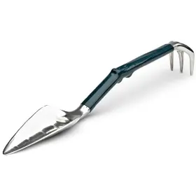 Gw69a01-36 Kings County Tools Garden Shovel And Rake Combo Multi Tool 17-inch Hoe Trowel