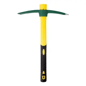 B07r5n8y62 Kinjoek Forged Pick Mattock Hoe 15-inch 1.4lbs With Fiberglass Handle For Gardening
