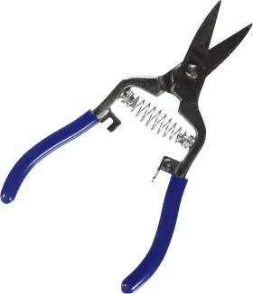 Klein Cultery 599039222472 Heritage Products 6-1/2-inch Spring Loaded Rag Quilting Snips Blue
