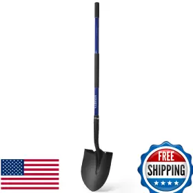 B0cqq5v9hc Koleiya 57in Heavy Duty Digging Shovel Fiberglass Handle Gardening Trenching