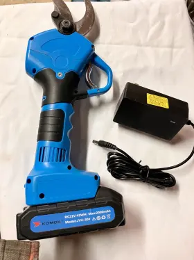 32mm-bleu Komok Electric Pruning Shears Cordless Professional Very Nice