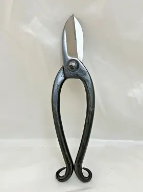 893-015 Kotobuki Pruning Shears Japanese Iron Ikebana Ikenobo Flower Arranging Vintage