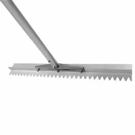 37-tine Kraft Tool Co. Gg836 36 Inch Magnesium Asphalt Rake Lute With 84 L Handle Lightweight New #2