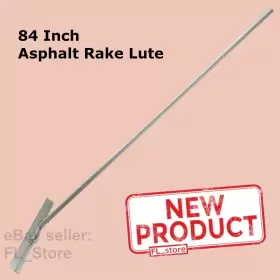 37-tine Kraft Tool Co. Gg836 36 Inch Magnesium Asphalt Rake Lute With 84 L Handle Lightweight New