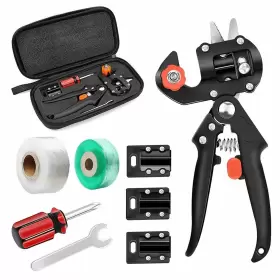 Krewey 414791170279 2-in-1 Garden Grafting Tools Pruner Kit V-graft Omega-graft And U-graft Pla