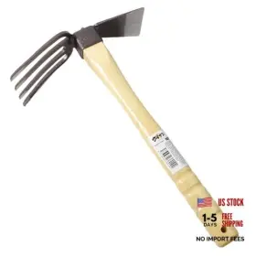 Kw03 Kuisun Japanese Dual Sided Garden Cultivator Handcrafted Hoe And Tiller