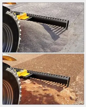 Kybolt 198290876136 Tractor Rake Attached By 3 Points For Beautifying Landscape Leveling Lawn And #3