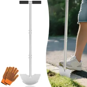 Kyeen-tools 0669 Kyeen-tools Serrated Edger Lawn Tool - Half Moon Shovel With Softer White