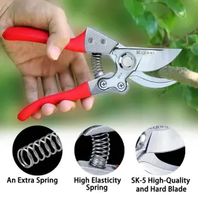 Kynup 791315414902 Pruning Shears For Gardening Garden Hand Professional Bypass P #2