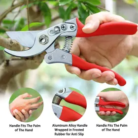 Kynup 791315414902 Pruning Shears For Gardening Garden Hand Professional Bypass P #3