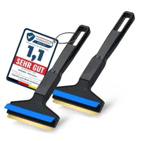 A052-2 L&p Car Design Gmbh Ice Scraper Brass Blade Small For 2 Pack 4-in-1