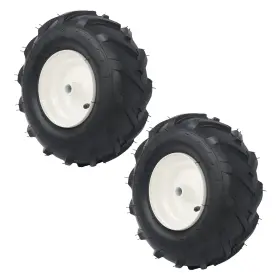 Qs674880qr Lablt Flat Free 13x5.00-6inch Lawn Mower Tire And Wheel 3/4 In Axle Diameter