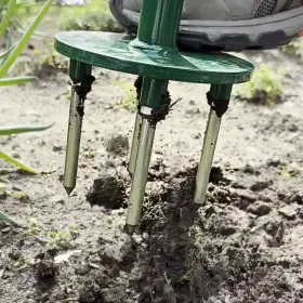 Landzie 850049109307 Spot Seeder Lawn Aerator Tool And Grass Patch Repair