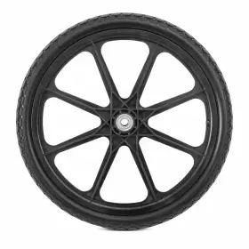 Lapp Wheels 742338998023 Set Of Two 20x1.95 With 5/8 Bearing. Flat Free Plastic Spoke Whee #2