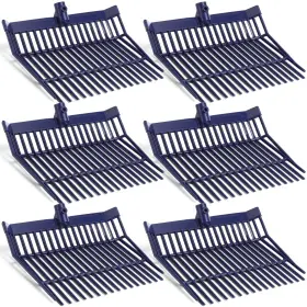 Hiu-lasnten-2033 Lasnten 6 Pcs Manure Fork Replacement Head 18 Tines Pitchfork With Screws And N