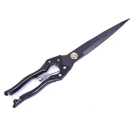 Lcdcm 754193178298 Grass Sheep Shear - Coated Wear-resistant Handle Manganese Black 12.6 Inches