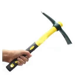 32747667853 Lean On Us Outdoor Camping Fiberglass Handle Small Size Tools Pickaxe