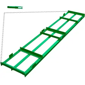 Beyshyy9jm Ledkingdomus 8ft Drag Harrow Grader Lawn Leveling For Atv Utv And Tractor With Adjustable Chain