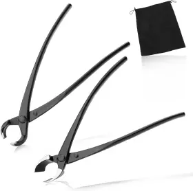 1gd1585-fba Leontool Bonsai Tool Set - 8 Inch Concave Cutters And Spherical Knob Carbon Steel