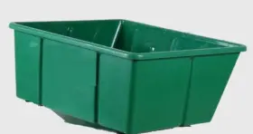 5007-s Lesco Replacement Green 80 Lb. Capacity Hopper # #3