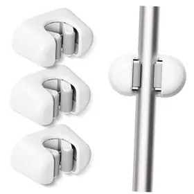 Yj-tbj-0133 Leyix Broom Holder 3 Pcs Wall Mount Mop Organizer Gripper Self-adhesive Classic