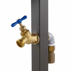 Lbg-693-t-u-b Liberty Garden Products Steel Freestanding Industrial Water Hose Stand Bib Used #2