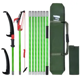 Xzjacc10 Lichtund Sturdy Pole Saws For Tree Trimming 26 Feet Long Pruner With Hand Saw Bl