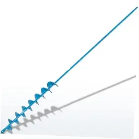 Liedisess Li000101 Auger Drill Bit For Planting 2x32 Inch No Squat Spiral Post Hole Digger Long