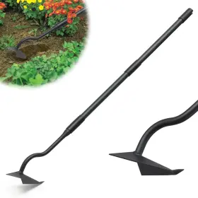 25huojianct-msh-3jie Lilyvane Garden Hoe Heavy Duty Plow Tool For Plowing Cultivating Trench Inch