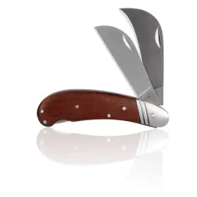 Linsen-outdoors 700391484068 Double Blade Grafting Knife Stainless Steel Garden Budding Tool Folding Poc
