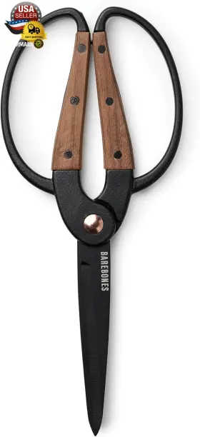 Living 445042146171 Garden Scissors - Walnut Supplies And Indoor Plant Accessories