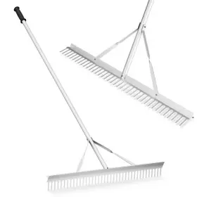 Liviza 445035125114 68 Inch Aluminum Rake With 36 W Head