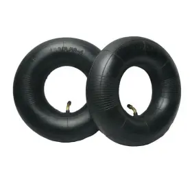 144959 Lujchicy 2-pack 4.10/3.50-4 Inch Heavy Duty Inner Tube With Tr-87 Bent Valve Stem- For W