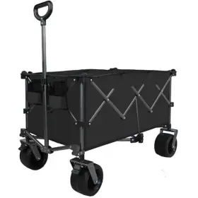 Lycvki 747495981000 6.78 Cu. Ft. Steel Frame Garden Cart Collapsible Folding Wagon