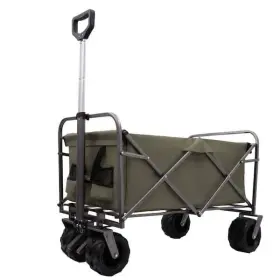 600d Lycvki 747495981833 4.83 Cu. Ft. Steel Frame Garden Cart With Oxford Fabric